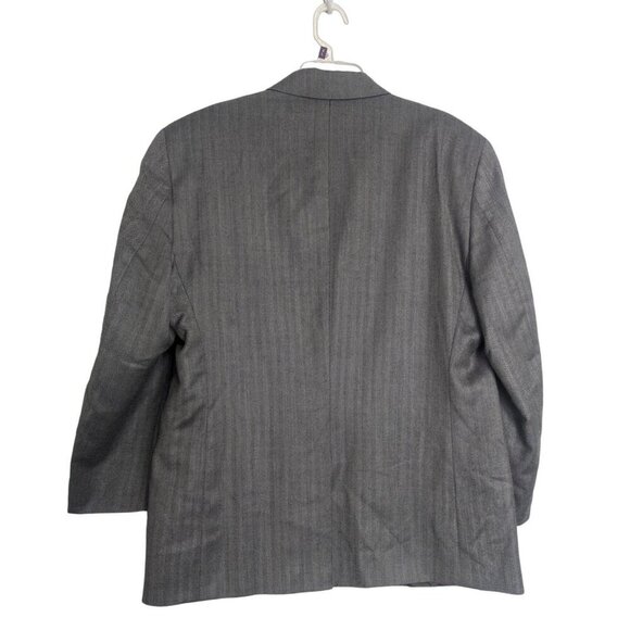 Lauren Ralph Lauren Silk Wool Blend Men's Chevron Print Sport Jacket Blazer 42S - Picture 3 of 6